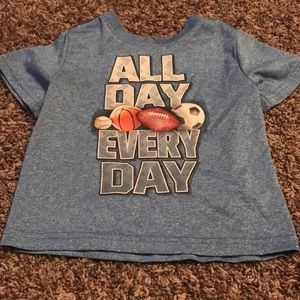 Boys basketball theme shirt